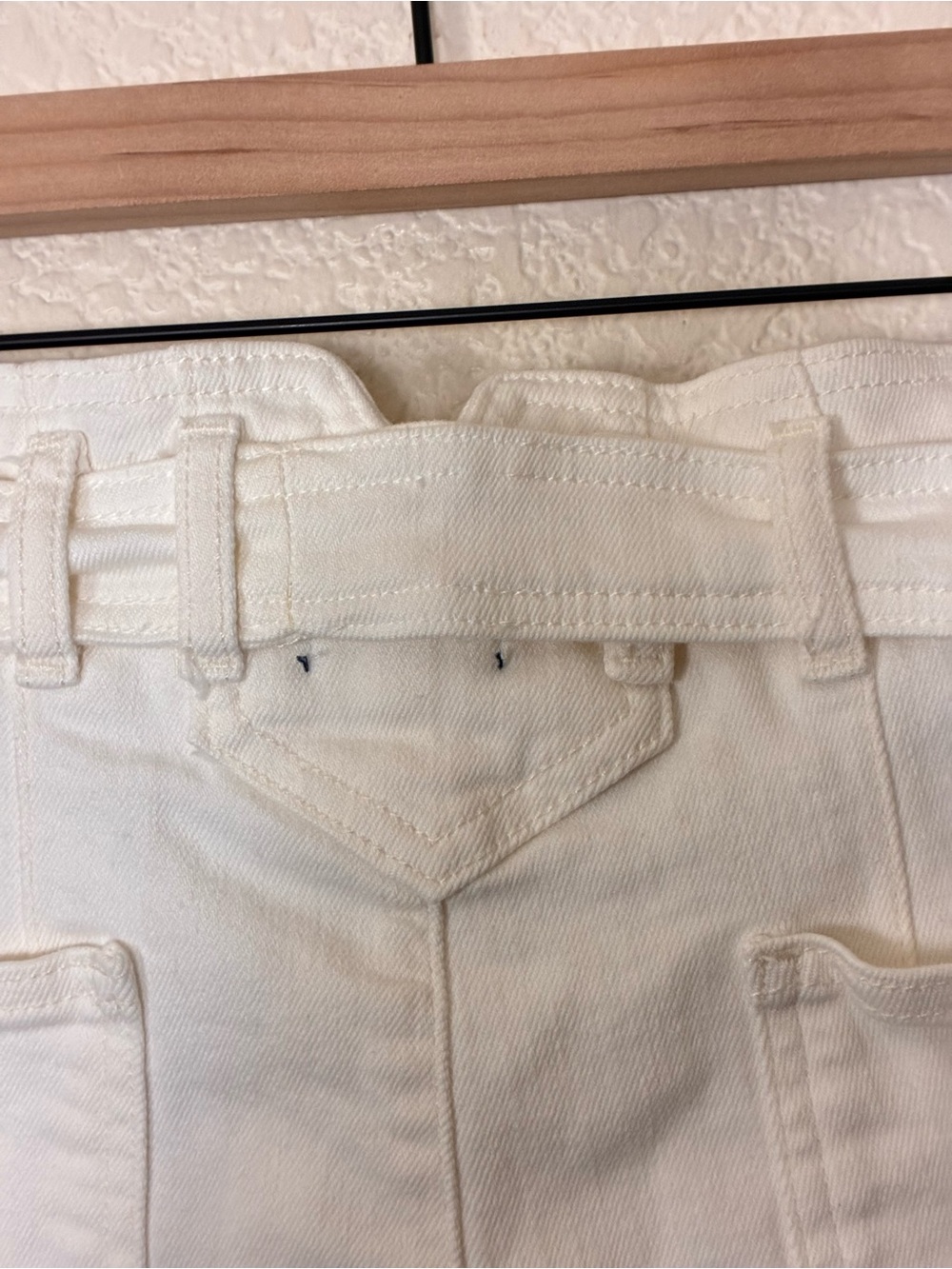 Maeve | Anthropologie LIKE NEW Cropped high rise wide leg cuffed jeans size 29 - Picture 11 of 15